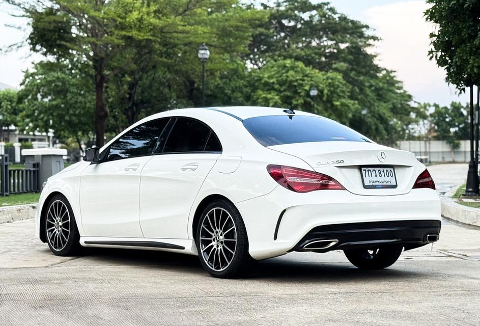 BENZ CLA250 AMG Dynamic White Art Edition (facelift) ปี 2018 สีขาว เจ้าของเดียว ราคาถูกมาก รูปที่ 6