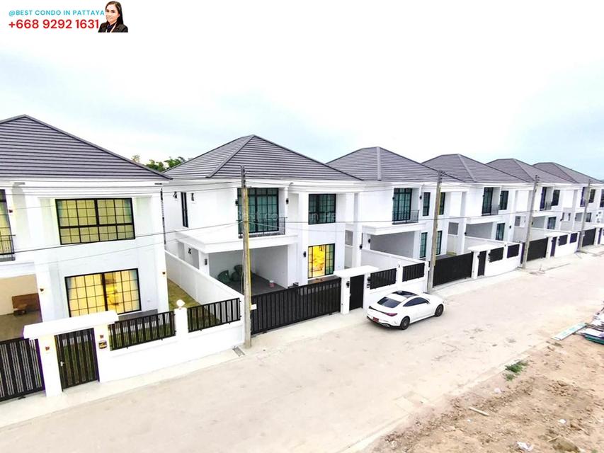 ✨ #บ้านเดี่ยวสร้างใหม่สองชั้น ห้วยใหญ่ติดสุขุมวิท #รหัสทรัพย์451 ✨ 6