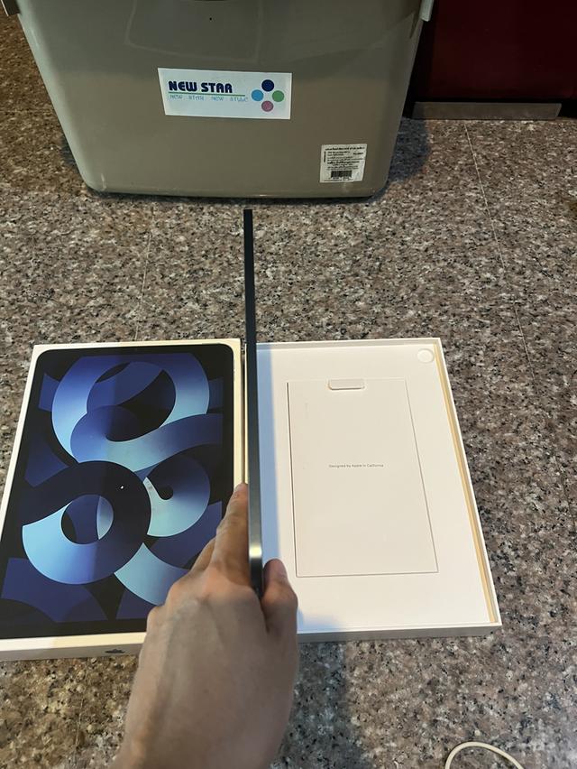ขายiPadAir5 M1 สีBlue64กิ๊กสูนTrueมีกล่องสภาพสวยๆใล้งานดีถูผๆ รูปที่ 5