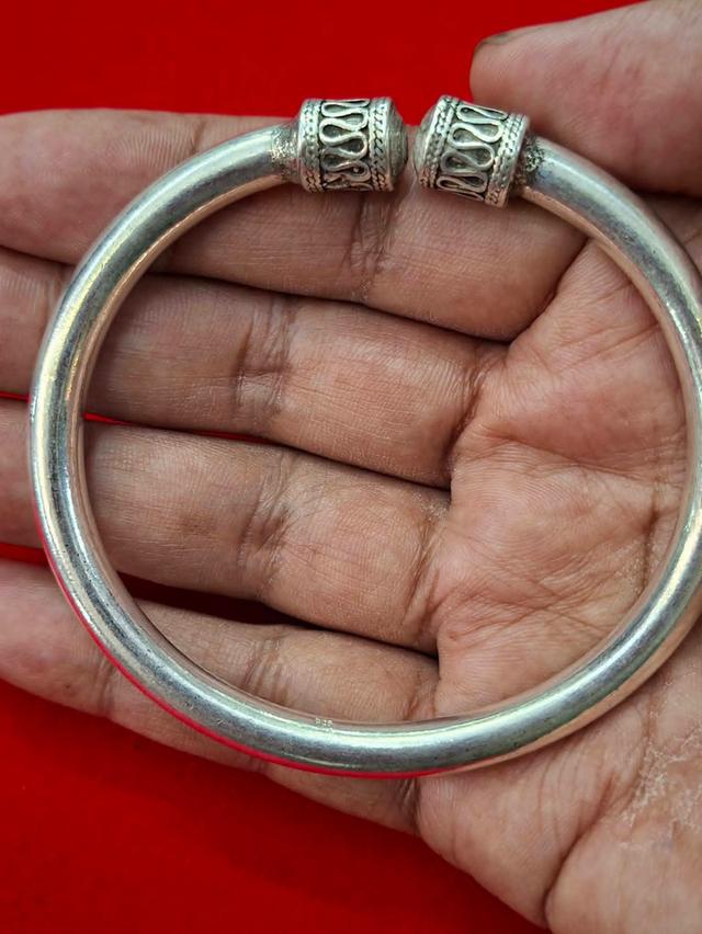 กำไลข้อมือไม่ทราบเนื้อ ตอก 925 สนใจชอบสะสมทักแชทได้ครับ รูปที่ 3