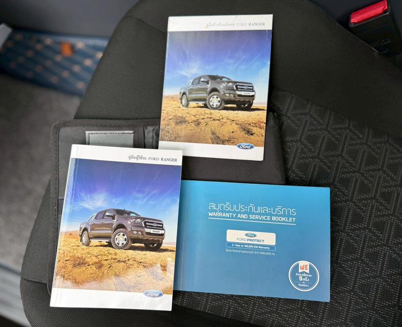 ปี 2018 FORD RANGER, 2.2 XLT โฉม HI-RIDEROPEN CAB สีดำ เกียร์ออโต้ มือเดียวป้ายแดง 11