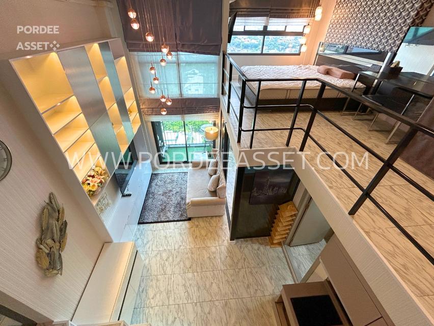 คอนโดหรู ราคาถูก!! IDEO New Rama9 (ห้อง Duplex 52 ตร.ม.) ตกแต่ง Modern luxury อยู่ใจกลางเมืองเดินทางสะดวก ใกล้เอกมัย ทองหล่อ :ไอดีโอ นิว พระราม 9 9