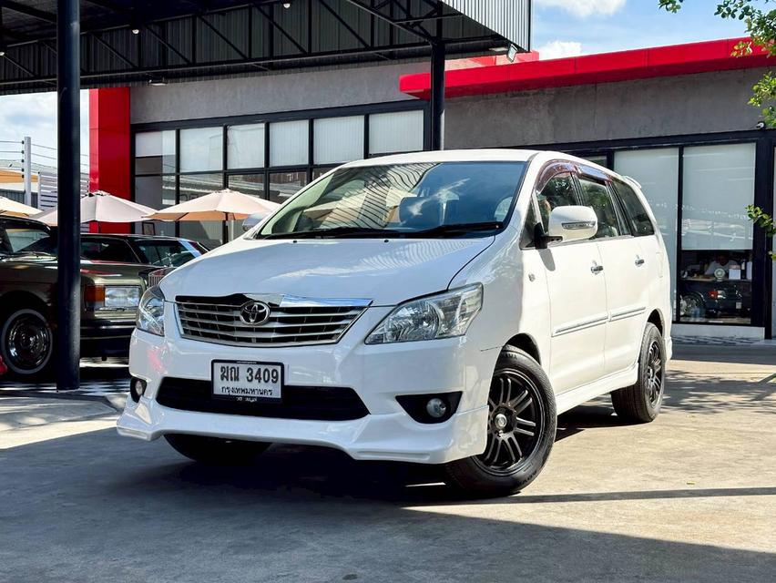 ขายรถ Toyota innova 2.0G ปี 2012 สีขาว เกียร์ออโต้