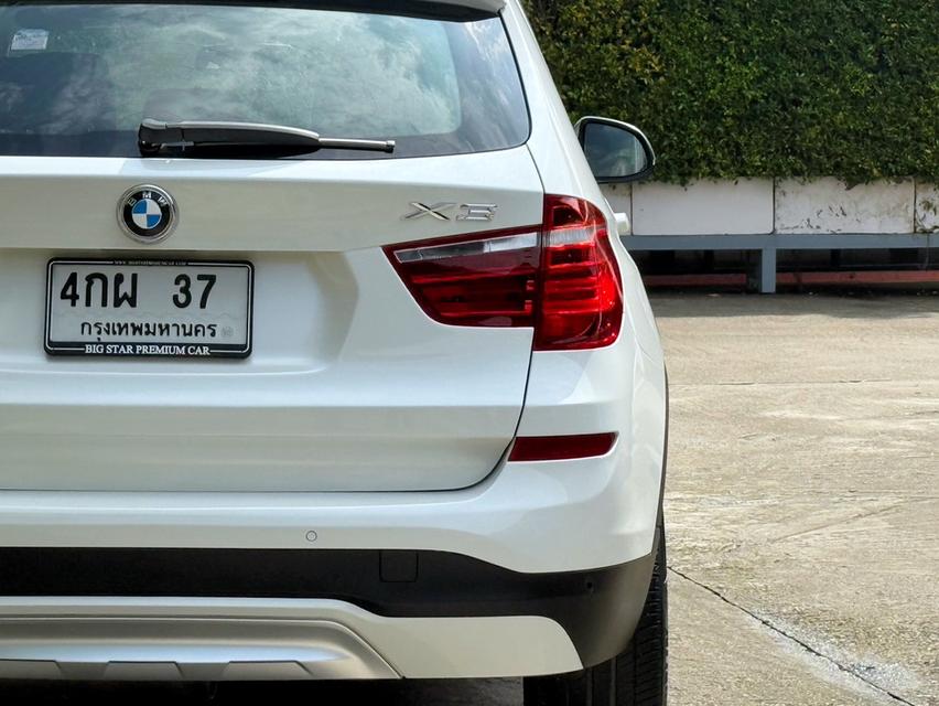 2016 BMW X3 20d LCI รถมือเดียวออกป้ายแดง รถวิ่งน้อย เข้าศูนย์ทุกระยะ รถไม่เคยมีอุบัติเหตุครับ 8