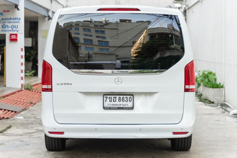 Benz V250d Exclusive yr.2023✔️ตัวท็อปสุด Exclusive ออกห้าง 5.4ล้าน ช่วงล่างนุ่มสุด Agility Control มือเดียว เซอร์วิ รูปย่อยที่ 4
