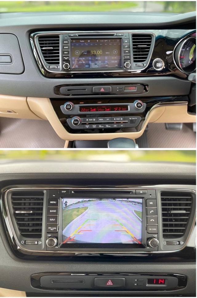 รหัสรถ AP8525 KIA GRAND CARNIVAL EX CRDI 2017 จด18 สีดำ 13