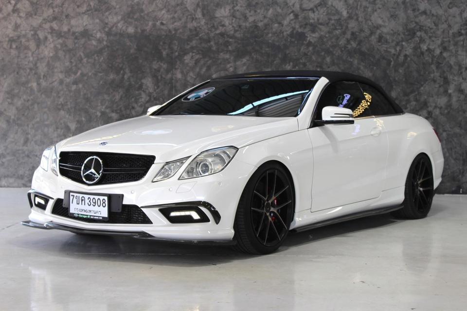 รหัสรถ JRS3908 Mercedes-Benz E250 Cabriolet ปี 2011