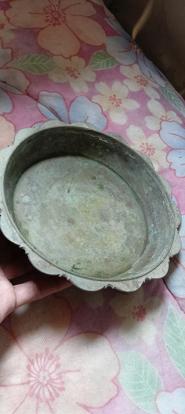 ถาดทองเหลือง ของโบราณ