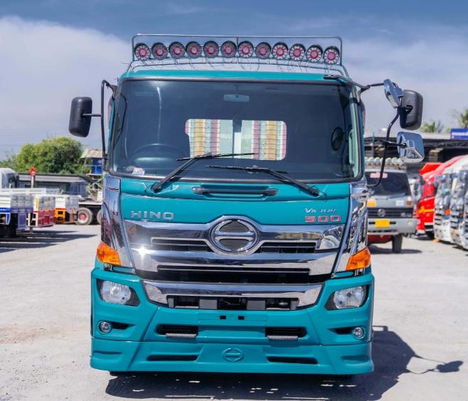 HINO FG8J 240 แรง 6 ล้อ ปี 59 ท้ายลาด 2