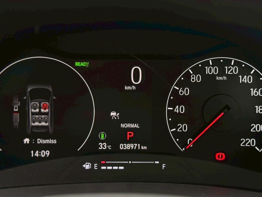 HONDA HRV Wagon 4dr e:HEV RS E-CVT FWD 1.5i (Hybrid) Y23 สีเทา   ออโต้  11