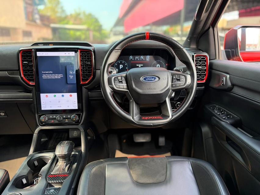 ปี 2022 FORD RANGER, 3.0 RAPTOR ECOBOOST4WD โฉม DOUBLE CAB สีส้ม สวยจัดๆ รูปที่ 12