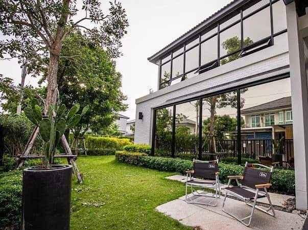 📢📢 ขายบ้านหรู หมู่บ้านมัณฑนา เวสต์เกต (Mantana Westgate) -เนื้อที่ : 107 ตารางวา,- 4 ห้องนอน- 6 ห้องน้ำ​ (ในบ้าน 5, นอกบ้าน 1) 2