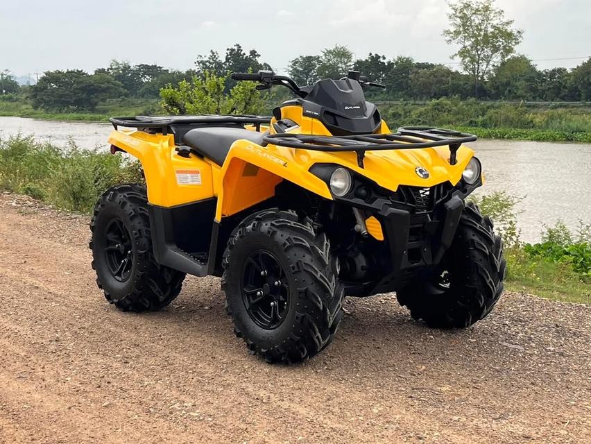 ATV Can Am Outlander 570L สีเหลือง