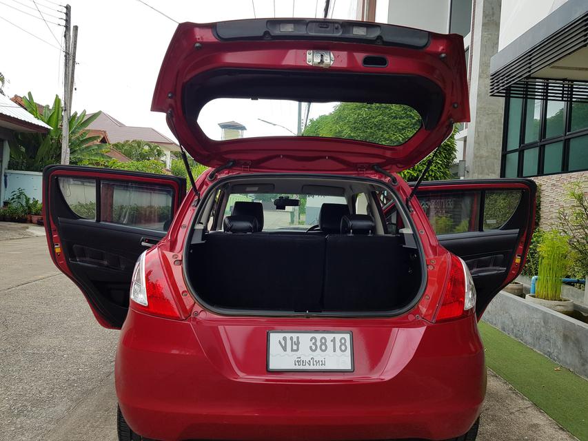 รูป ขายรถบ้าน Suzuki Swift ECO CVT 1.2 GLX Hutchback AT, 2012 สีแดง Suzuki Swift 5ประตู ตัวTop 4
