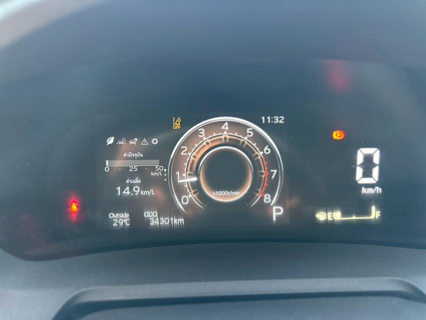 รถบ้านเข้าใหม่ สีสดใส จะถูกจะแพงแดงไว้ก่อนเลยจ้า เดิมทั้งคัน ไมล์เพียง34,000โลเท่านั้น เข้าศูนย์ตลอด  #TOYOTA YARISATIV 1.2PREMIUM LUXURY ปี2022จด202 รูปที่ 10