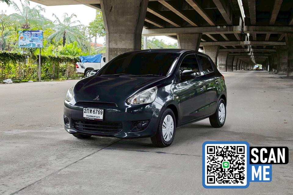 Mitsubishi Mirage 1.2 GLX MT ปี 2013 รถมือเดียว เกียร์ธรรมดา