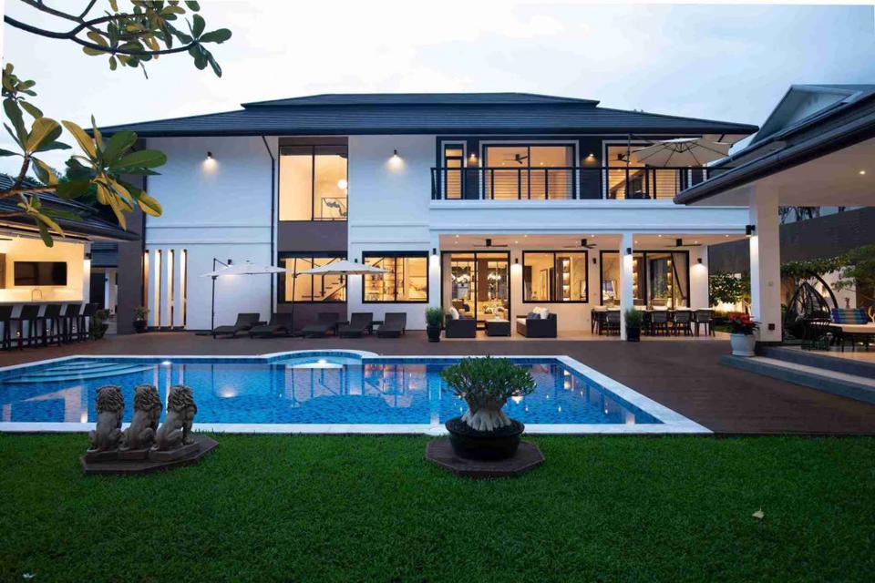 ขาย บ้านเดี่ยว Ultra Luxury Pool villa คฤหาสน์ ช่างเคี่ยน เชียงใหม่ 868 ตรม 486.2 ตรว Mid town of Chiang mai 2