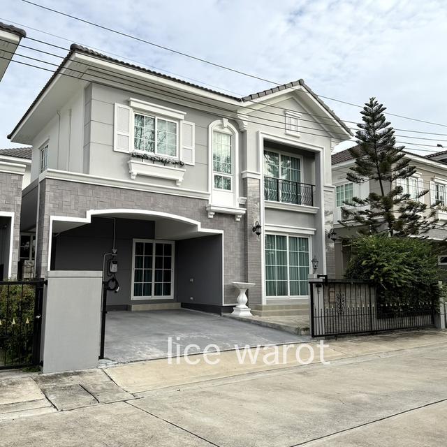 บ้านแฝด ไม่มีบ้านตรงข้าม(เจ้าของขายเอง) หมู่บ้านโกลเด้นนีโอ ศิริราช – ราชพฤกษ 2