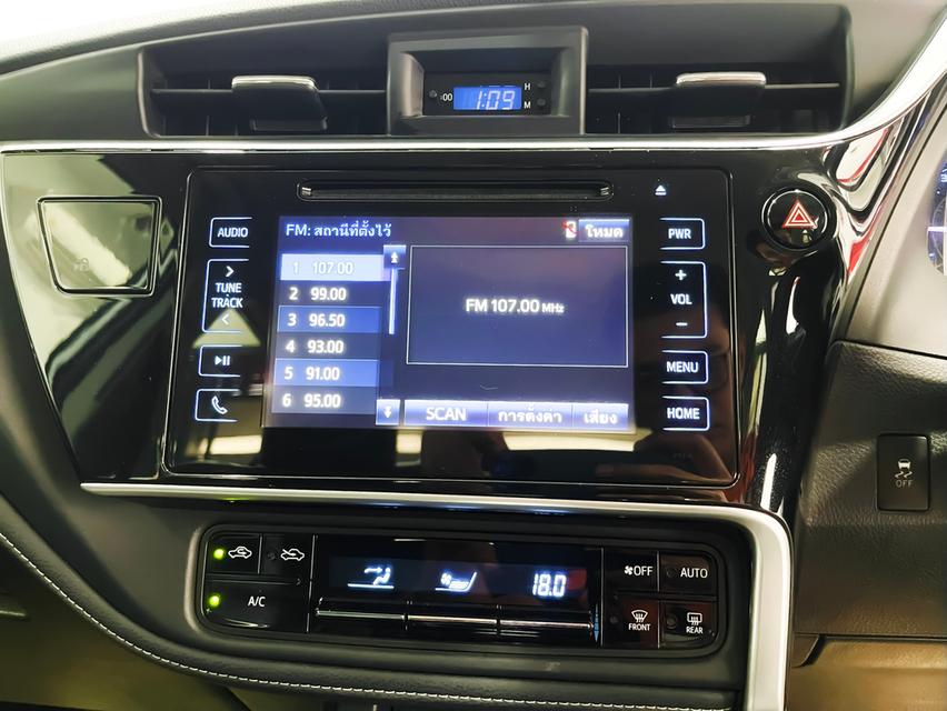 TOYOTA COROLLA ALTIS 1.8 ESPORT ปี 2019 สีบรอนซ์  เกียร์ AT  ไมล์ 56,XXX 10