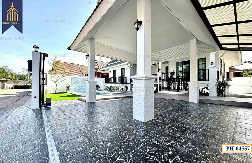 ขายบ้านพร้อมสระว่ายน้ำระบบเกลือ ชัยพฤกษ์ 2 เขามะกอก ใกล้หาดจอมเทียน พัทยา รีโนเวทใหม่พร้อมเข้าอยู่ 3