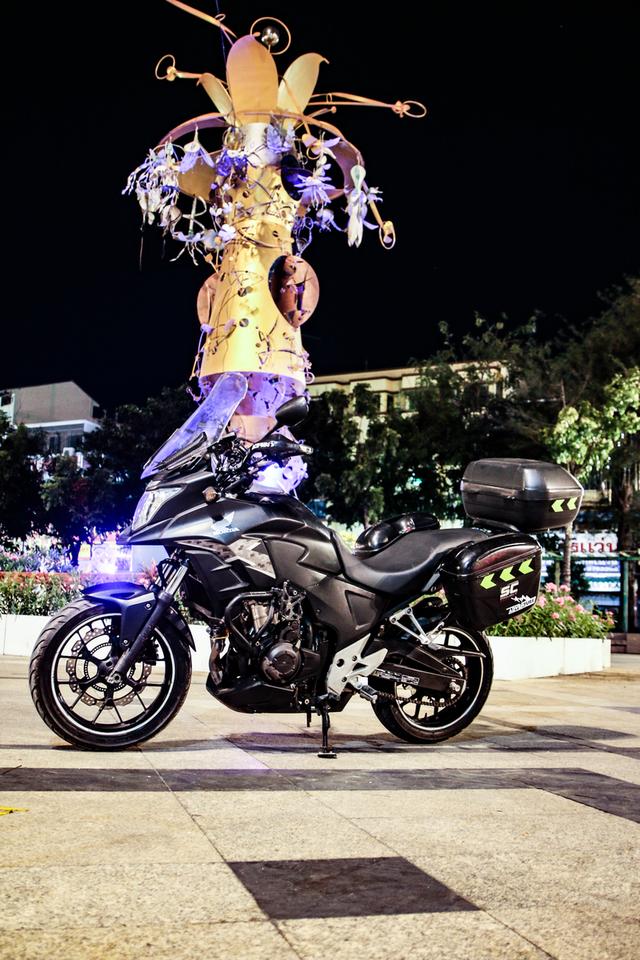 Honda cb500x ปี 2013 ภาษีไม่ขาด พร้อมปี๊บ 3 ใบ 5