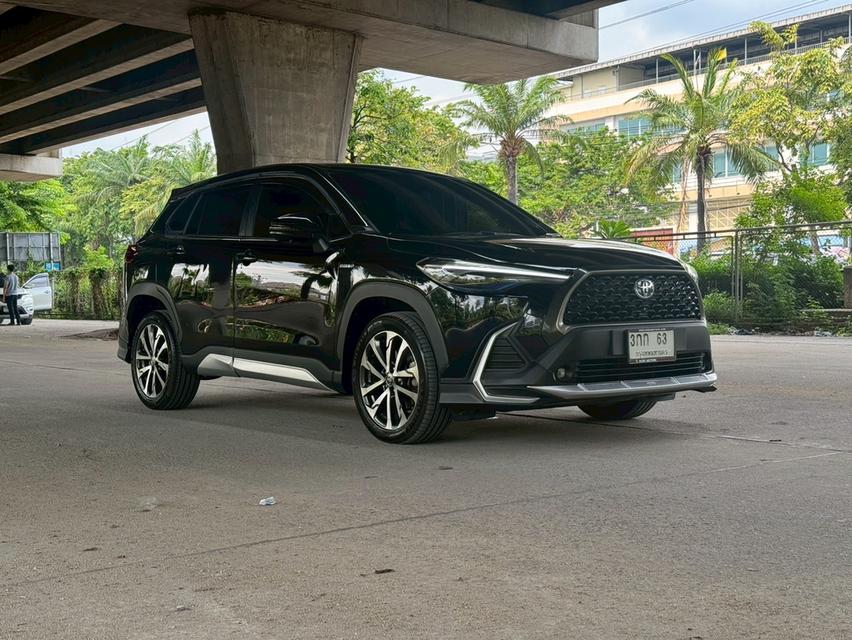 ขายรถ Toyota Corolla Cross 1.8 Hybrid Premium ปี 2022 สีดำ เกียร์ออโต้