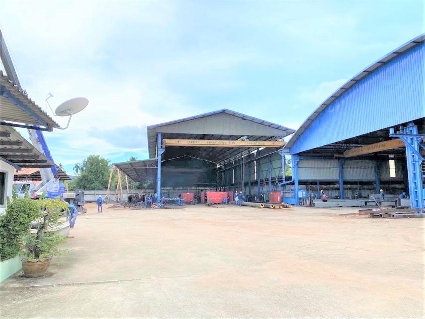 รูป ให้เช่า โรงงาน FA073 มี Overhead crane ใบ รง4. ห้วยโป่ง ระยอง . 4750 ตรม. 14 ไร่ 37 ตร.วา ใกล้ถนนสุขุมวิท ท่าเรือมาบตาพุ 2