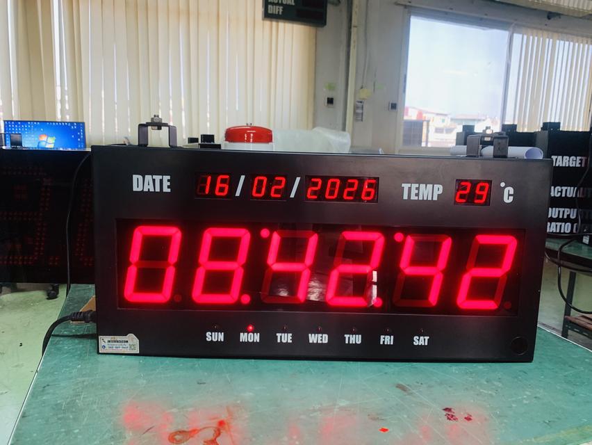 นาฬิกาดิจิตอล นาฬิกาโรงงาน และสถานที่ต่างๆ รูปที่ 7