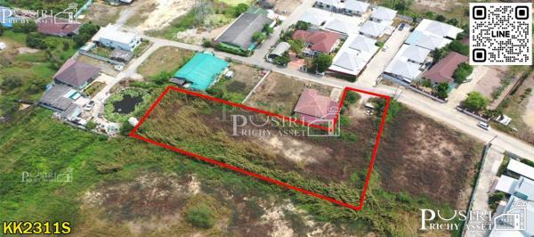 ประหยัดเงิน และ เวลา กับที่ 745.5 วา ถมพร้อม+ล้อมรั้ว ใกล้ถ.เพชรเกษม ตัวเมืองนครปฐม - ขายที่ดินนครปฐม - KK2311S 2