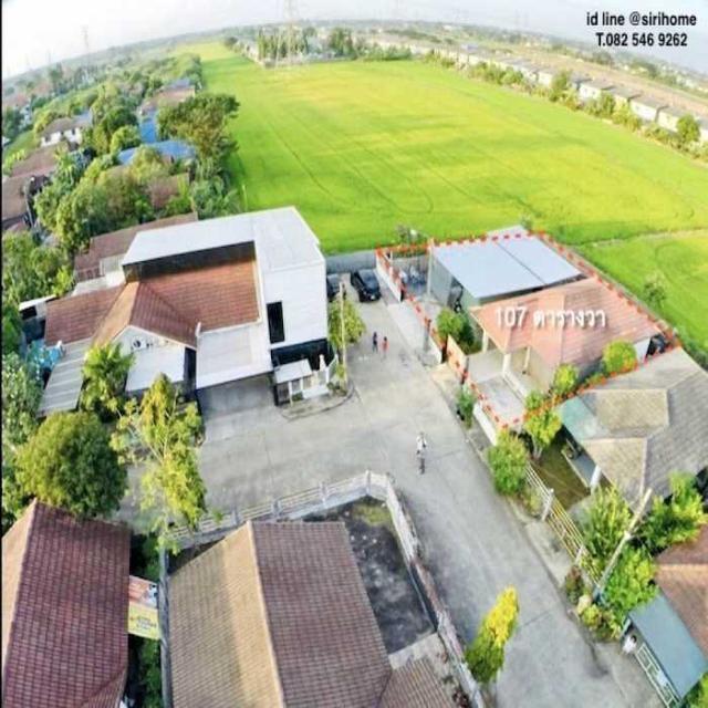 ขายบ้านเดี่ยว มีนบุรีการ์เด้นโฮม ราษฎร์อุทิศ 48 ซอย 10 ขนาดชั้นเดียว 107ตรว. 3 ห้องนอน 1 ห้องน้ำ พื้นที่เยอะมาก