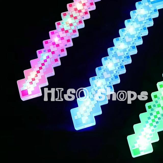 ดาบพิกเซลมายคราฟมีไฟ LED เปิดปุ๊บ สนุกปั๊บ! ของเล่นที่พร้อมให้ลูกน้อยออกผจญภัยได้ทันที 7