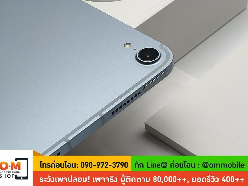 ขาย/แลก iPad mini7 128GB Cellular + Wifi สี Blue ศูนย์ไทย ประกันยาว 27/11/2025 สภาพสวยมาก ครบกล่อง เพียง 19,990 บาท  6