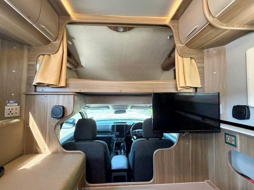 2023 FORD BETA MOTORHOME รถมือเดียวออกป้ายแดง รถวิ่งน้อยเพียง 9,000 กม รถไม่เคยมีอุบัติเหตุครับ รูปที่ 14