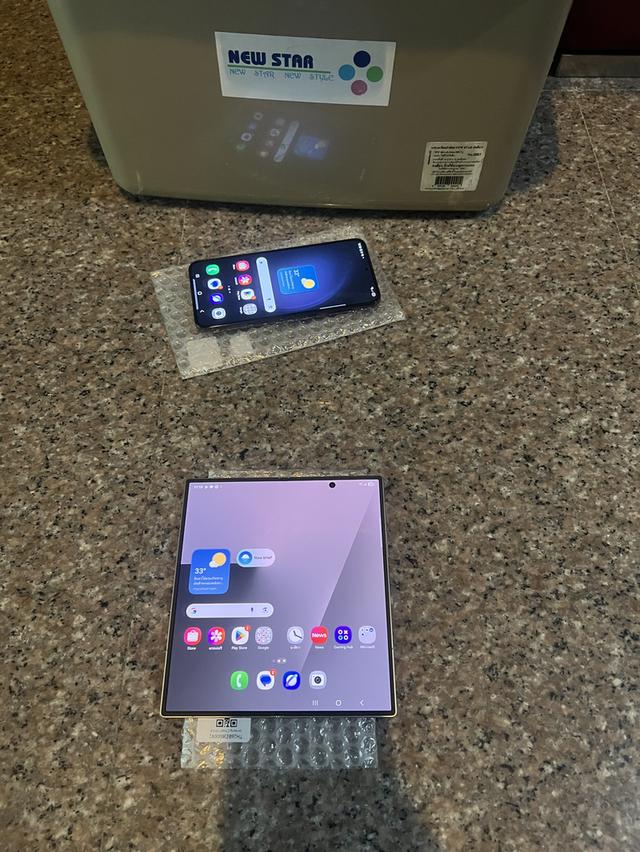 ขายSamsungFold7สีหายากSilver Shadow512กิ๊กไร้รอยตกใช้งานดีทุกๆฟังชั่นจอสวยหายาก