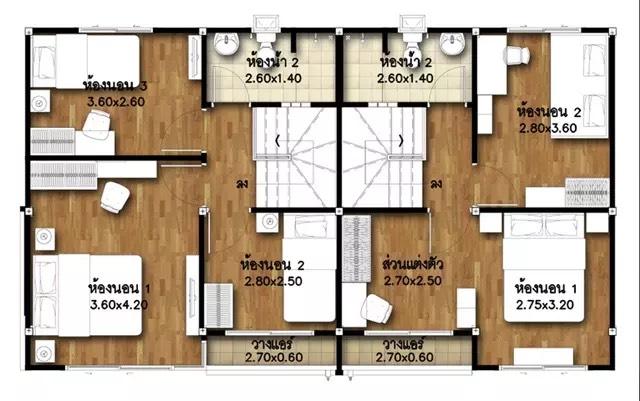 ขายบ้านโนโววิลล์ ลำลูกกาคลอง5 หลังริม 4