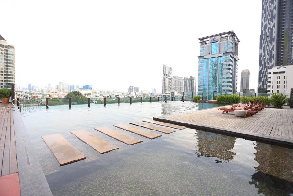 ขายคอนโด เออร์บานา สาทร ชั้น 21 วิวสระว่ายน้ำ ทำเลดี เดินทางสะดวก ใกล้รถไฟฟ้า BTS ศาลาแดง 19