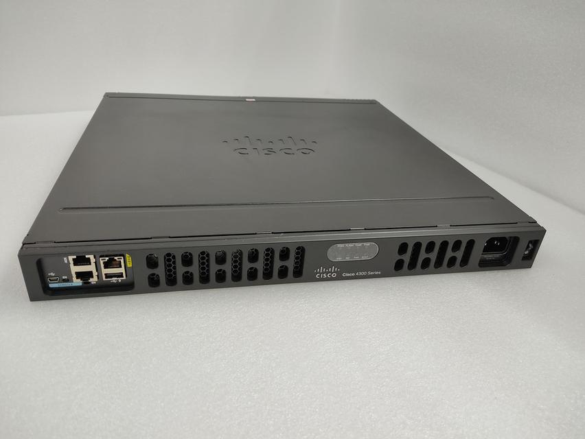 Cisco ISR4331/K9 IP Base มือสอง ทดสอบแล้ว ประกัน 1 ปี จากผู้ขาย  6