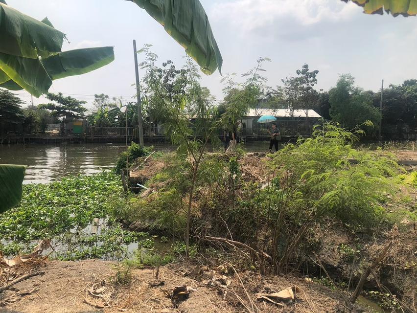 ขายที่ดินสวยรมน้ำคลองบางใหญ่ จังหวัดนนทบุรี  จำนวน 3 ไร่ 9