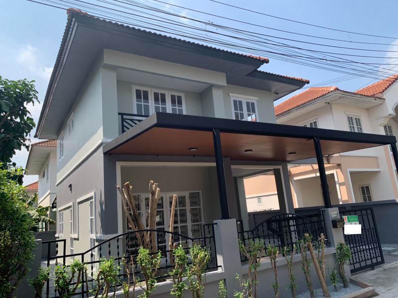 🏡 บ้านแฝด 2 ชั้น หมู่บ้านบุรีรมย์ รามอินทรา รีโนเวทใหม่ เนื้อที่ใหญ่ 39.4 ตร.วา 🔥 โปรโมชั่นพิเศษ 3.18 ล้านบาท 4