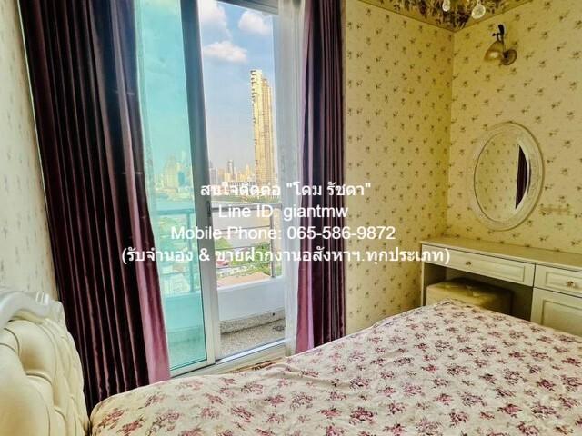 CONDO. Supalai River Place ศุภาลัย ริเวอร์เพลส 1Bedroom1ห้องน้ำ 51Square Meter 4500000 BAHT. ใกล้กับ ถนนเจริญนคร FOR SAL 6