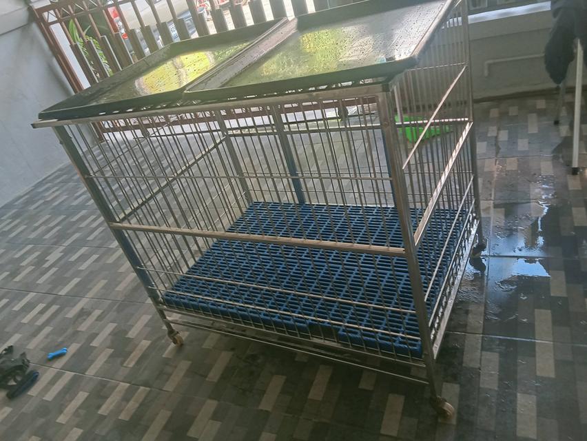 กรงสุนัขมือสอง สภาพดีมาก ใช้งานมาแค่ 15 วัน รูปที่ 7