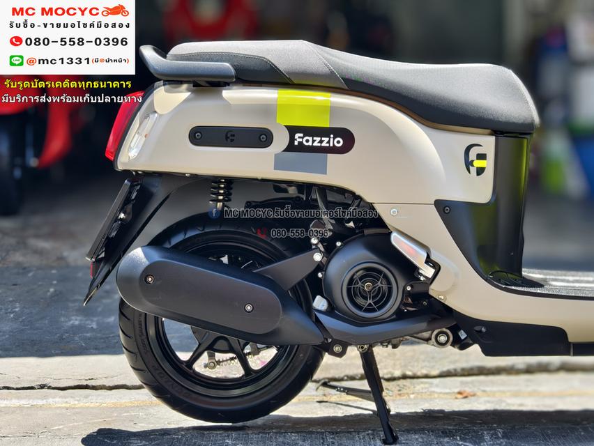 Fazzio Keyless 125 2023 วิ่ง2000โล รุ่นTop รถบ้านแท้เจ้าของมือเดียว NO1013    18
