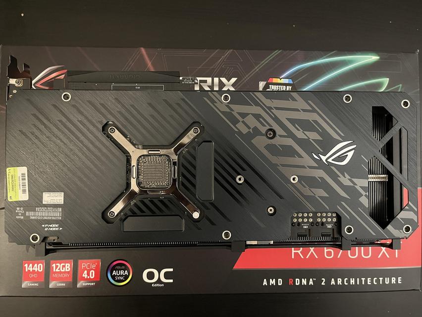 การ์ดจอ AMD RADEON RX6700 XT 4