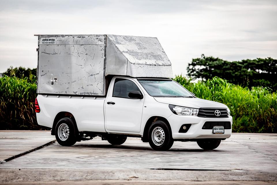 Toyota Revo 2.4J Plus Standard Cab สีขาว เกียร์ธรรมดา กระจกไฟฟ้า ปี 2018