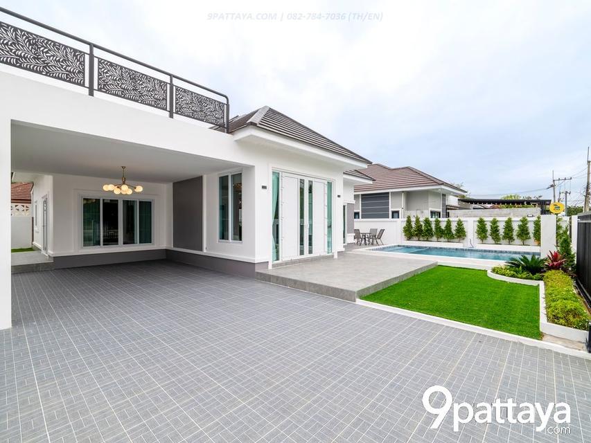 ✨ บ้านเดี่ยวพร้อมสระว่ายน้ำ | โครงการทรัพย์เทพ 8 หนองปลาไหล พัทยา ✨ 2