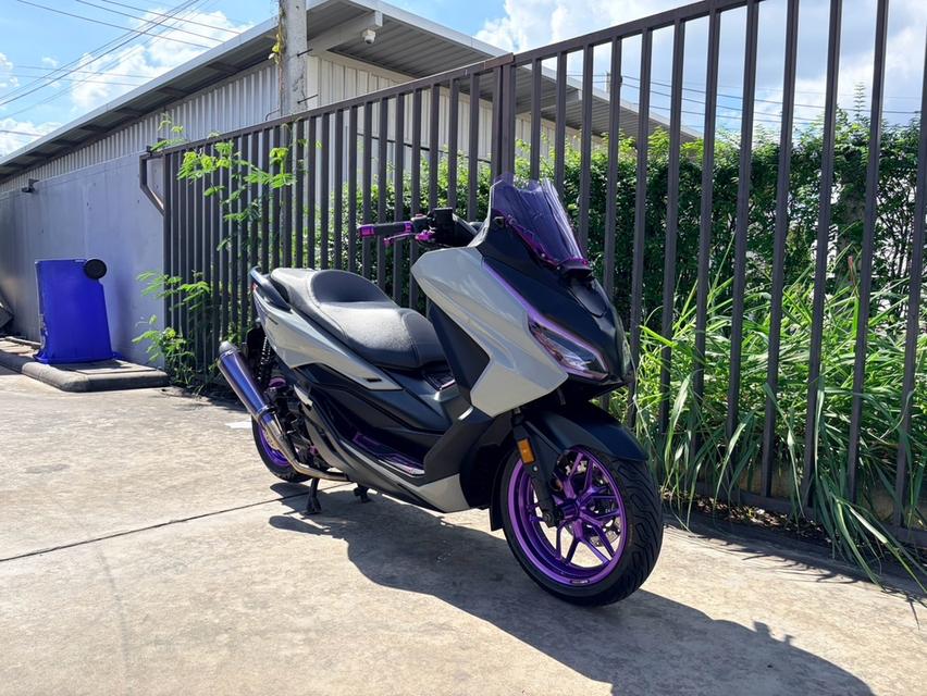 Honda Forza 350 ปี 2022 มือเดียวจัดทรงเทาม่วงสวยมาก รูปย่อยที่ 2