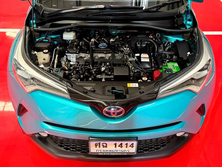 2019 TOYOTA CHR HV HI รถมือเดียวออกป้ายแดง รถวิ่งน้อย เข้าศูนย์ตามระยะ รถไม่เคยมีอุบัติเหตุครับ 15