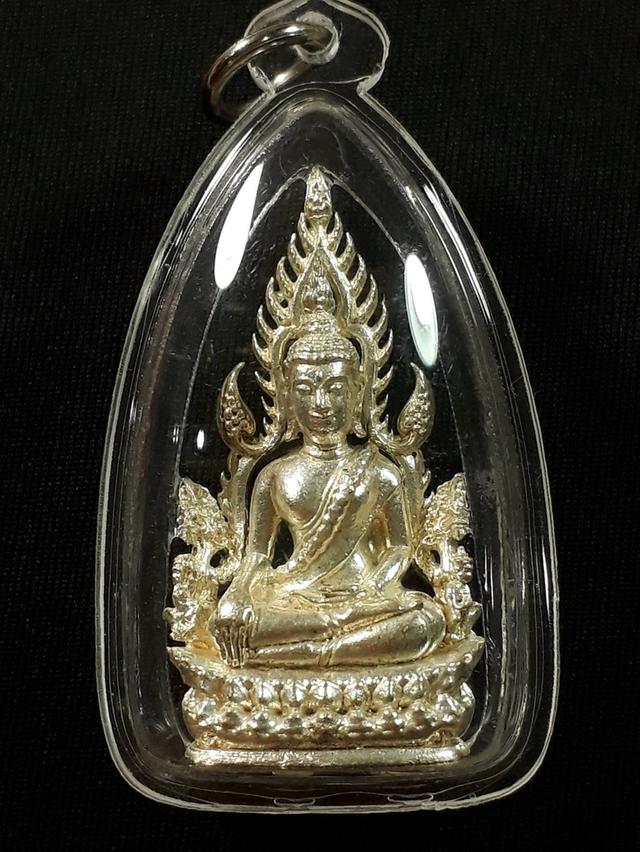 พระพุทธชินราช รุ่นจอมราชันย์ วัดพระศรีรัตนมหาธาตุ จ.พิษณุโลก เนื้อกะไหล่เงินสวยสมบูรณ์
