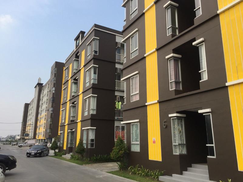 คอนโด อัสสกาญจน์ ซิตี้ รามคำแหง ติดรถไฟฟ้าสีส้ม เคหะรามคำแหง ขนาด 23.5 ตารางเมตร ห้องมุม ชั้น3 ตกแต่งครบ 12