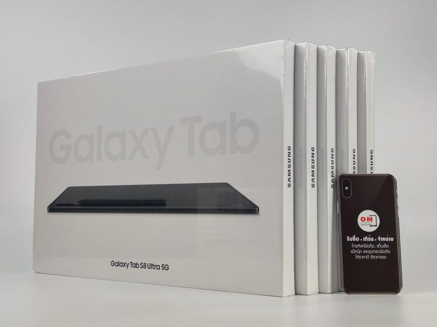 ขาย/แลก Samsung Galaxy Tab S8 Ultra 5G 8/128 Graphite ศูนย์ไทย Snap8 Gen1 ประกันศูนย์ 1ปี ใหม่มือ1 เพียง 40,900 บาท 4